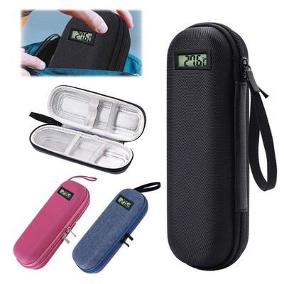 Thermometer Display Insulin Cooler Travel Case Cooling Waterproof Insulin Cooling Bag Thermal Insulated with Ice Pack