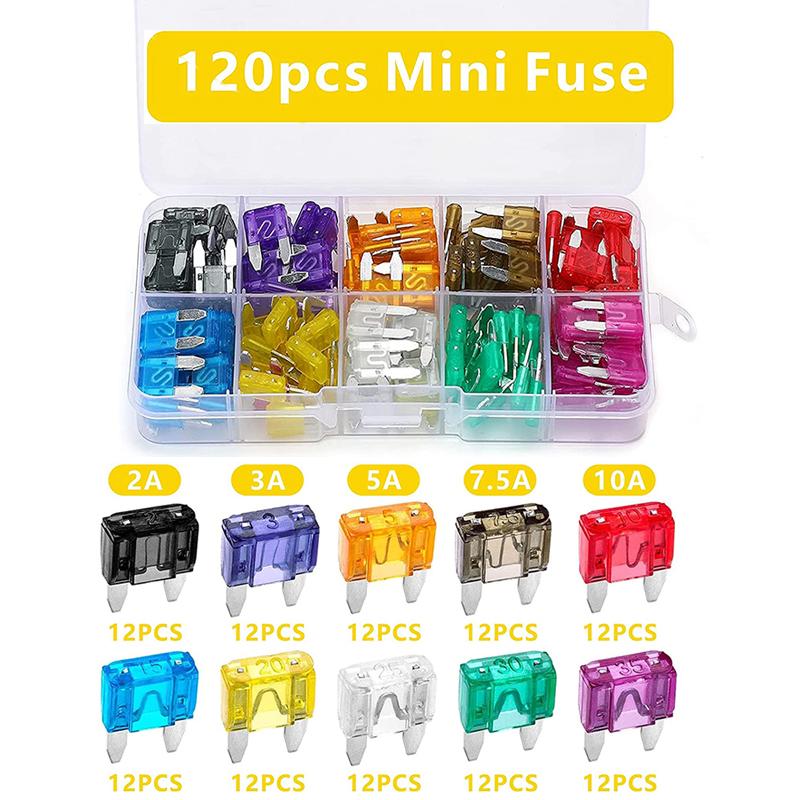 

Набор автомобильных предохранителей 306 шт. Ассортимент стандартных лезвийных предохранителей 5A10A15A20A25A30A35A Автомобильные вставные предохранители Защита ксеноновых габаритных огней