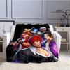 3D KOF game Cartoon blanket Warm Flannel blankets Soft and comfortable blanket Home Travel Blankets bed linings Birthday Gift