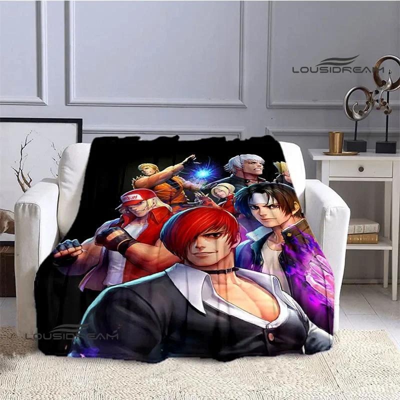 3D KOF game Cartoon blanket Warm Flannel blankets Soft and comfortable blanket Home Travel Blankets bed linings Birthday Gift