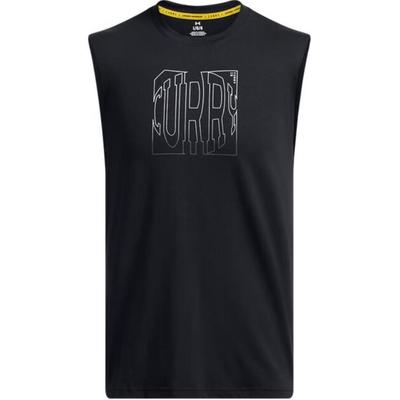 Curry Simple Letter Comfortable Breathable Sports Vest Men Vests Black 1387099-001