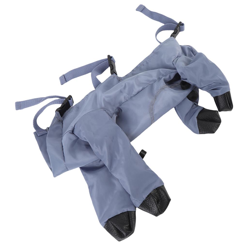 Pantaloni de câine impermeabili cu cizme de câine Material cu memorie Respirabil Protecții pentru labele câinelui Îmbrăcăminte pentru Zile Ploioase