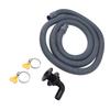 750GPH Bilge Pump Installation Kit High Pressure Resistant 0.75in Dia. 6.56ft Bilge Pump Hose with 90 Degree Fitting Check Valve