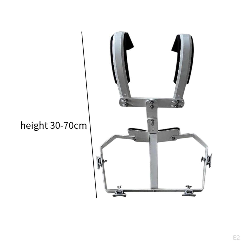 Snare Drum Carrier Backing Frame Percussion Instrument Easy To Install Harness