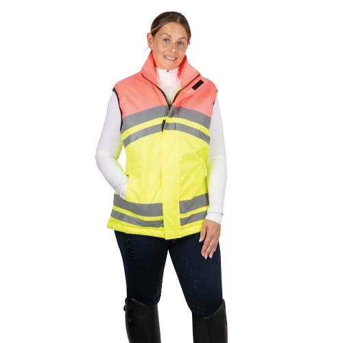 Hy Womens/Ladies Reflector Two Tone Gilet