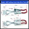 30 Stainless Steel Quick Release Adjustable Toggle Latch Lock Clip Box Buckle