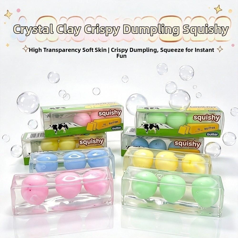 Sound Crispy Butter Stick Squishy Toy Wax Coating TPR Butter Bar Office Desk Toy