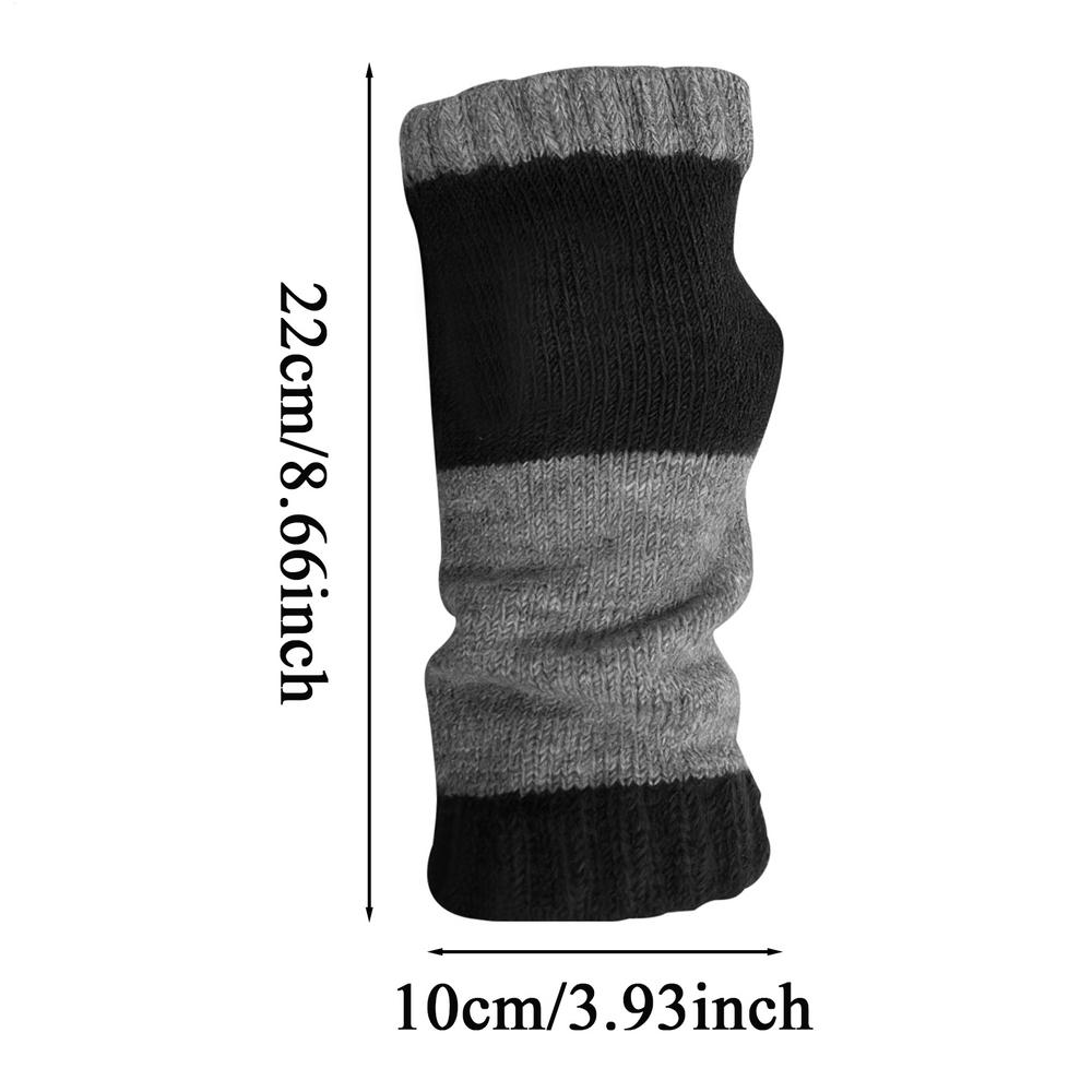 Winter Knit Fingerless Gloves Cold Weather Hand Warming Supplies Cold Weather Gloves For Women Girls Ladies Teenagers Mothers