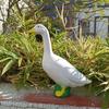 Creative Geese Figurine Decors Animal Collectible Figurines Funny Geese Resin Craft Geese Ornament Collectible Figurine