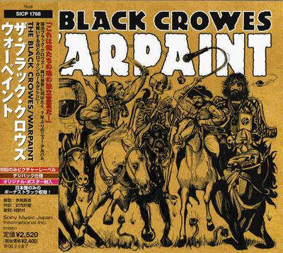CD BLACK CROWES  Warpaint SICP1768 SONY 2007 Japan ObiRock Used