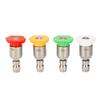 Rotating High Pressure Washer Tips Stainless Steel Rotary Spray Jet Tip Washer Adapter  Garden