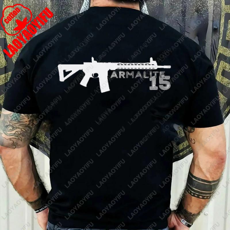 I Lubricate My AR15 with Liberal Tears Gift TShirt Vintage Classic Fashion Streetwear Funny Clothing Regular Short Sleeve Tops