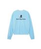 REST&RECREATION Logo Fleece Sweatshirt - Blue