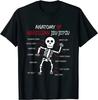 Funny Tshirt Funny Anatomy of Brazilian BJJ MMA Jujitsu M...
