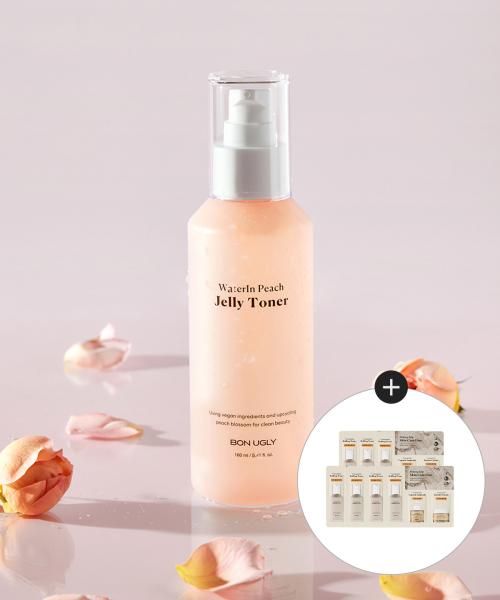 Bon Ugly Water-In Peach Jelly Toner 160ml & Firming Kelp Gift Set NONE