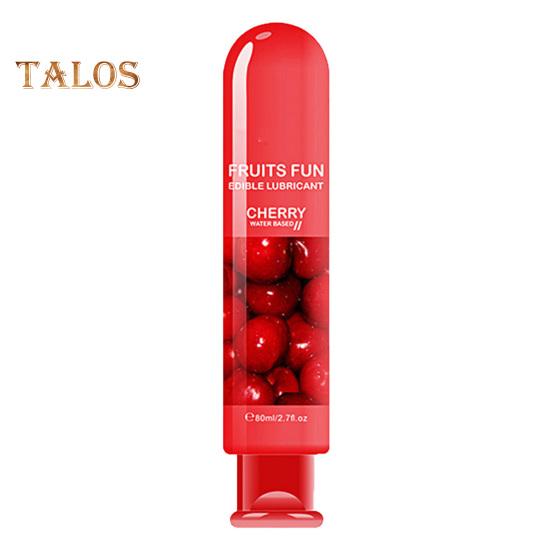 80ML Sex Lubricant Water Based Non-greasy Natural Plant Extract Pleasure Enhancer Non-staining Strawberry Blueberry Flavored Couples Lubricant Adult