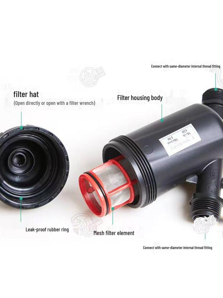 Mud and Sand Filter for Micro-Sprinkler Drip Irrigation Systems