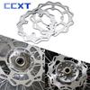 For Kawasaki KX125 KX250 2006 - 2008 KX250F KX450F 2006 - 2021 KLX450R 2007 - 2021 240mm 270mm Front Rear Brake Disc Rotor Parts