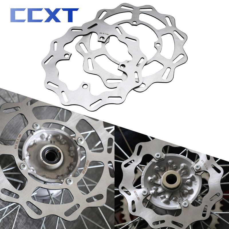 For Kawasaki KX125 KX250 2006 - 2008 KX250F KX450F 2006 - 2021 KLX450R 2007 - 2021 240mm 270mm Front Rear Brake Disc Rotor Parts