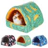Colorful Comfortable Winter Rabbit Squirrel Small Animal Sleeping Bed Warm Mat Guinea Pig Nest Hamster House