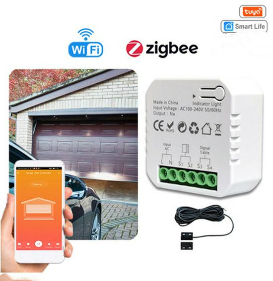 Tuya Smart WiFi Two-Way Electricity Meter with CT Transformer for AC 110/240V