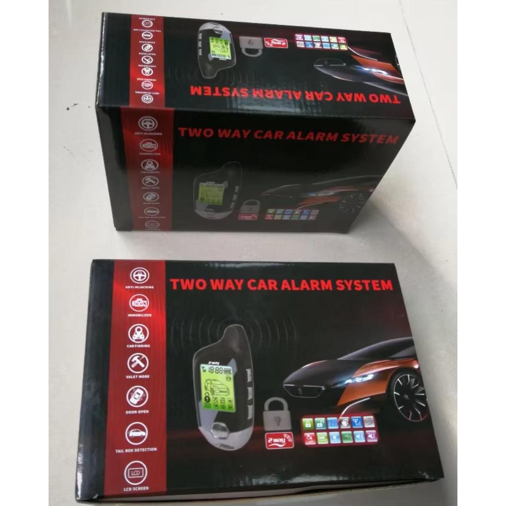 Universal Car Alarm Remote Start Two Way Car Security System Central Kit Vehicle Door Lock Locking Alarm
