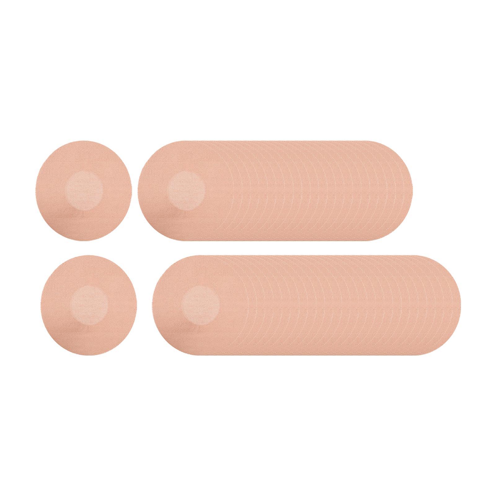 

50x клейкие накладки на крышку датчика, защитные накладки без отверстия, гибкие, черные