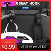 Car Sticker 2025 New Tesla 1/2Pcs Car Seat Back Hooks Auto Interior Accessories For Teslas Model 3 Model S X Y Style Roadster In