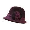 Autumn and Winter New Mink Bucket Hat Women's Warm Elegant British Retro Basin Hat Temperament Versatile Show a Small Face