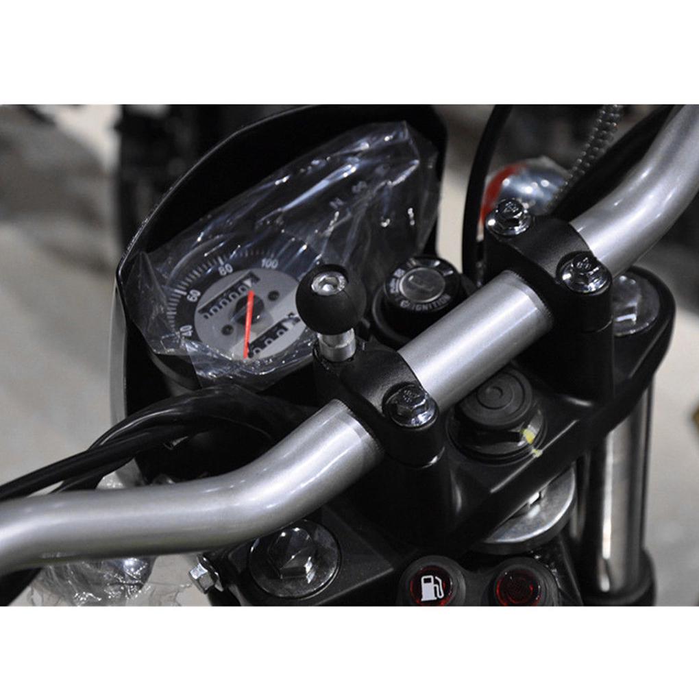 Motorcycle Handlebar Clamp Phone Holder Base Supporter Steady Bracket