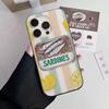 Sardines Soft Corrugated Transparent Phone Case For IPhone 17 15 16 11 12 13 14 Pro Max Plus Pro