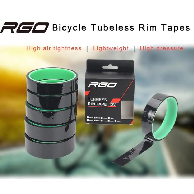 RGO Bicycle Tire Liner Vacuum Tire Pad MTB Tubeless Rim Tapes 20-37MM Road Bike Fiets Wiel Outdoor Cycling Tires Tool Parts