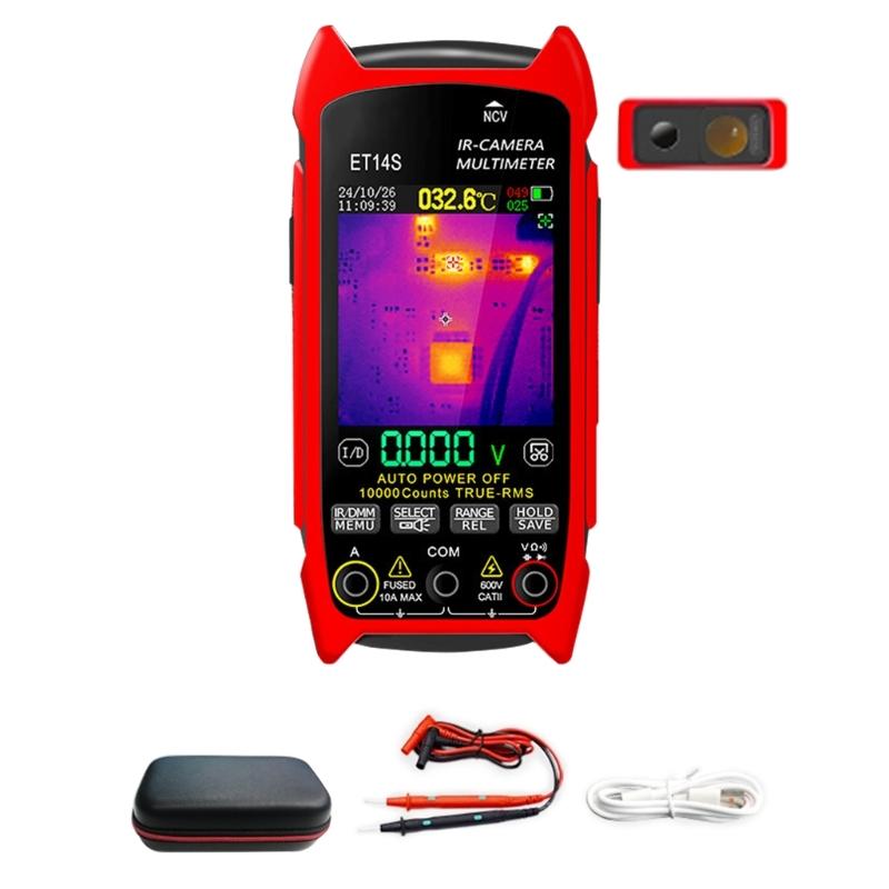 ET14S Thermal Imaging Device Multimeter 2 in 1 Thermal Imager 2.8inch Screenfor Accurate Measurements Home Appliance