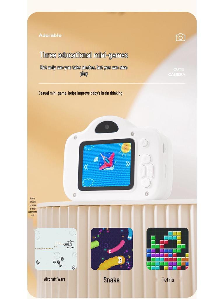 High-Resolution Cartoon Digital Mini Camera for Kids – Perfect for Parties & Birthdays