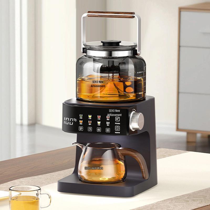 Automatic Tea Maker with Heat Preservation, Constant Temperature, Spray Brewing & Water Refill - 1.3L A6 Essence Extraction