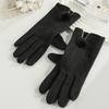 Warm Gloves Three-Line Cycling Rabbit Velvet Men'S And Women'S Fashion Cold-Proof Touch Screen Velvet Outdoor Autumn And Winter Gloves