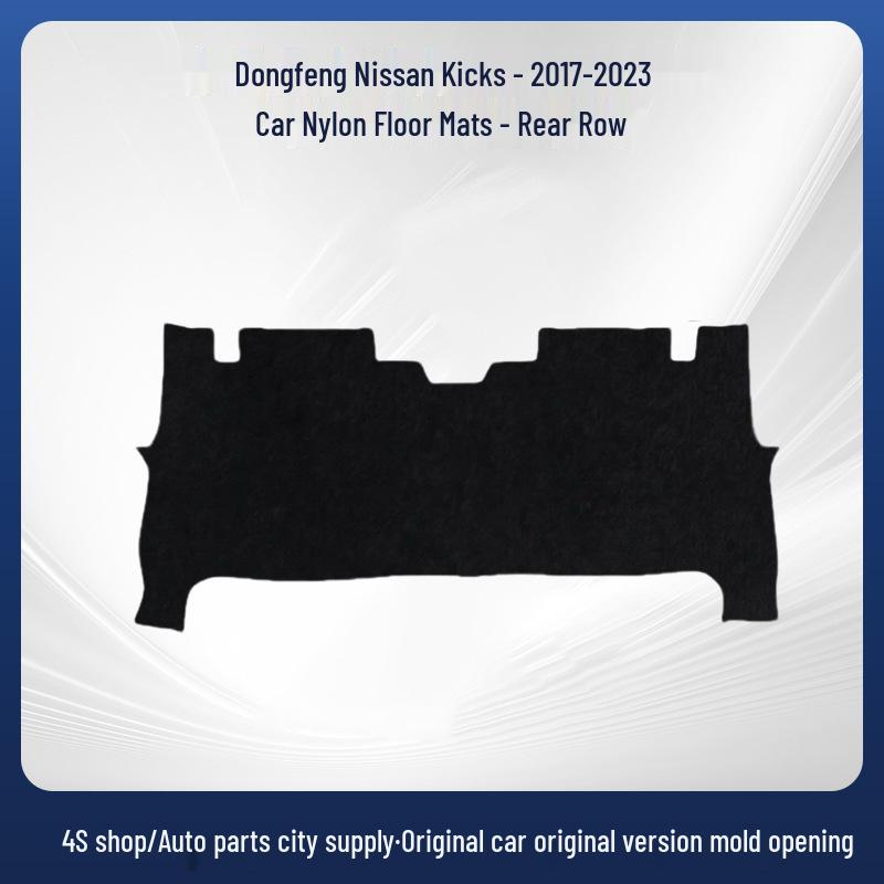 Designed for Nissan Kicks (2017-2023), these durable nylon car floor mats are scratch-resistant, wear-resistant, and easy to clean.