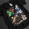 Koszulka Black Clover Koszulka Asta Koszulka Yuno Top Noelle Koszulka Yami Luck Anime Demon