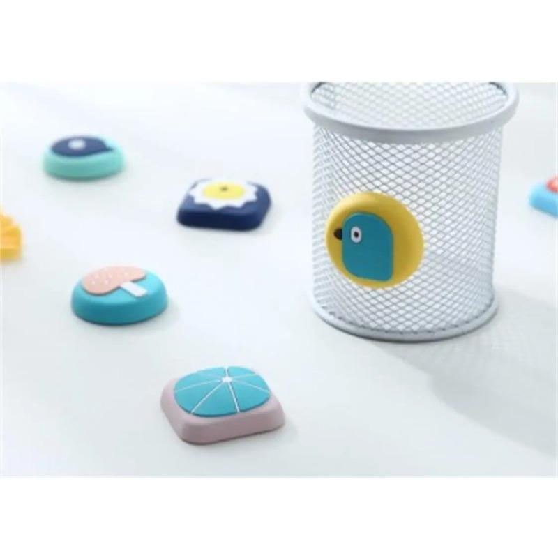 Cute Cartoon Lock Protective Pad Door Crash Pad Wall Protector Door Stopper Doorknob Silicone Pad Muffler Shockproof Crash Fende