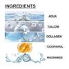 3er-Pack Anti-Aging Anti-Falten-Creme für Männer - Feuchtigkeitsspendender straffender Talgbalsam zum Verblassen von Fältchen