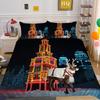 Kemila 3D Bedding Set Christmas Elk Pattern Duvet Cover Comforter Bed Linen Single Twin Full Queen Size Kids Girl Boys Gift Home Decor