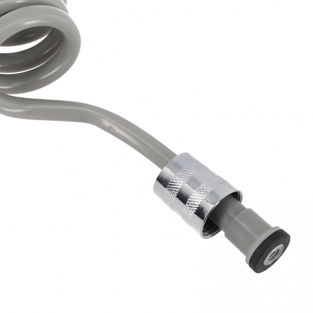 Home Shower Hose Tube Flexible Sprayer Spring Telephone Line Style Bathroom Pipe