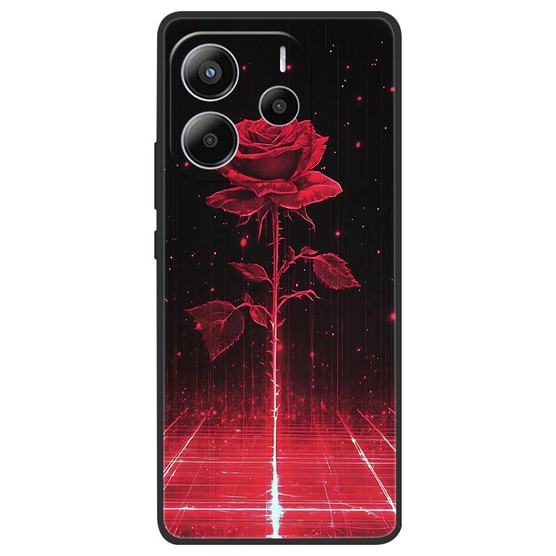 For Redmi Note 14 4G (Europe) Phone Case Marble Painting Pattern Soft Silicone Anti Drop Cover For Xiaomi Redmi Note14 4G Shell