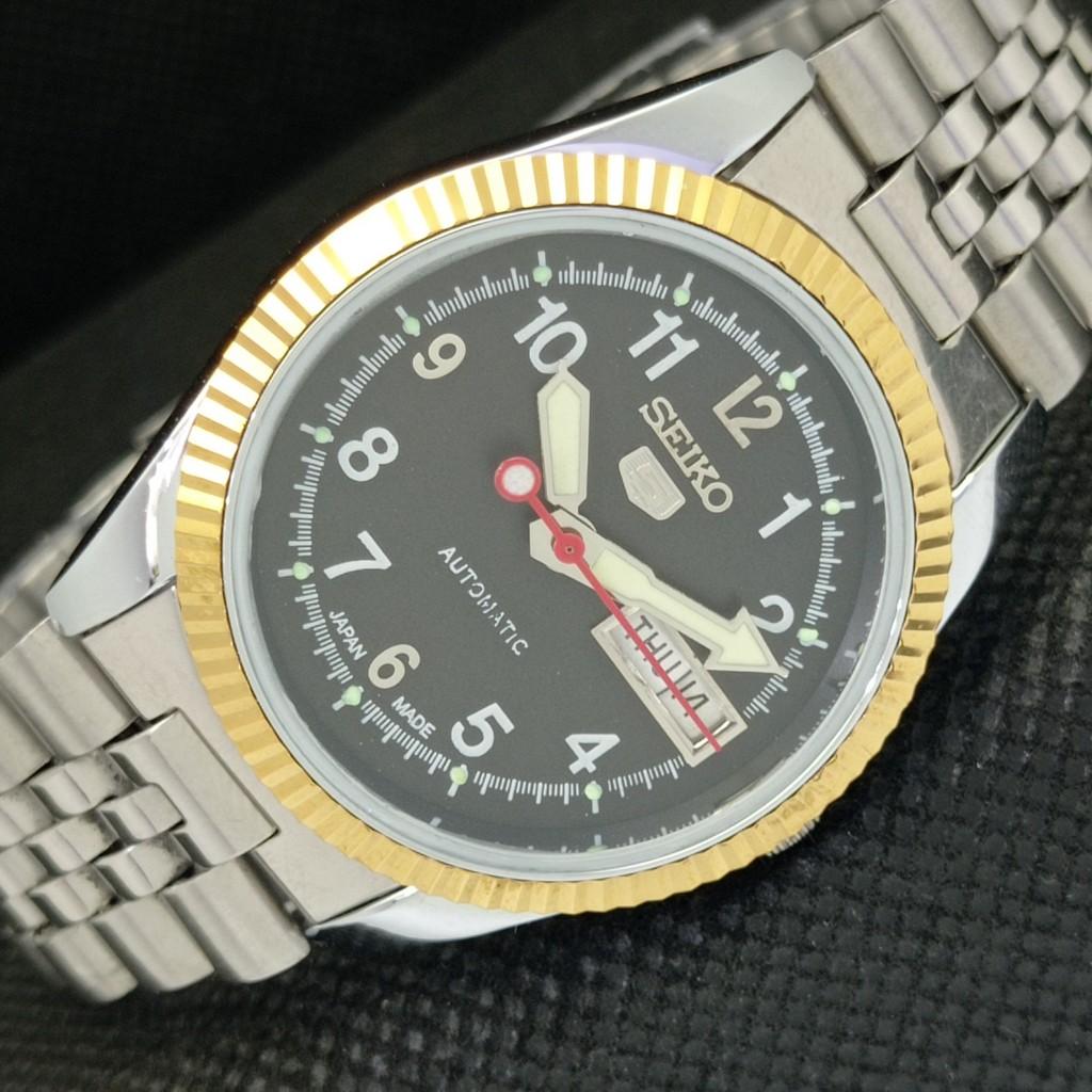 REFURBISHED VINTAGE SEIKO TRANSPARENT BACK JAPAN MENS AUTOMATIC WATCH A304958-9 SKU575a-a304958