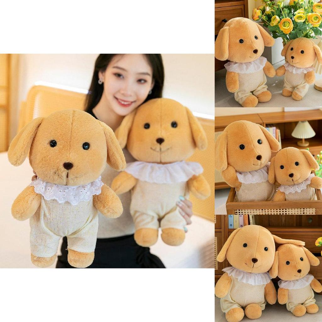 Cute Adorable Plush Poodle Puppy Doll Family Soft Toy For Girls Birthday Gift
