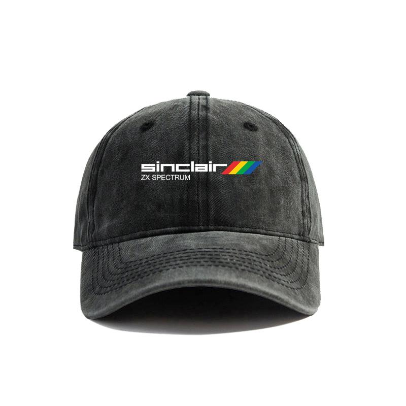 Sinclair ZX Spectrum Baseball Caps Distressed Hats Cap Unisex Women Retro Outdoor Summer Adjustable Hat