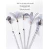 Fairy Long Handle Cat Teaser Wands - 4 Pack
