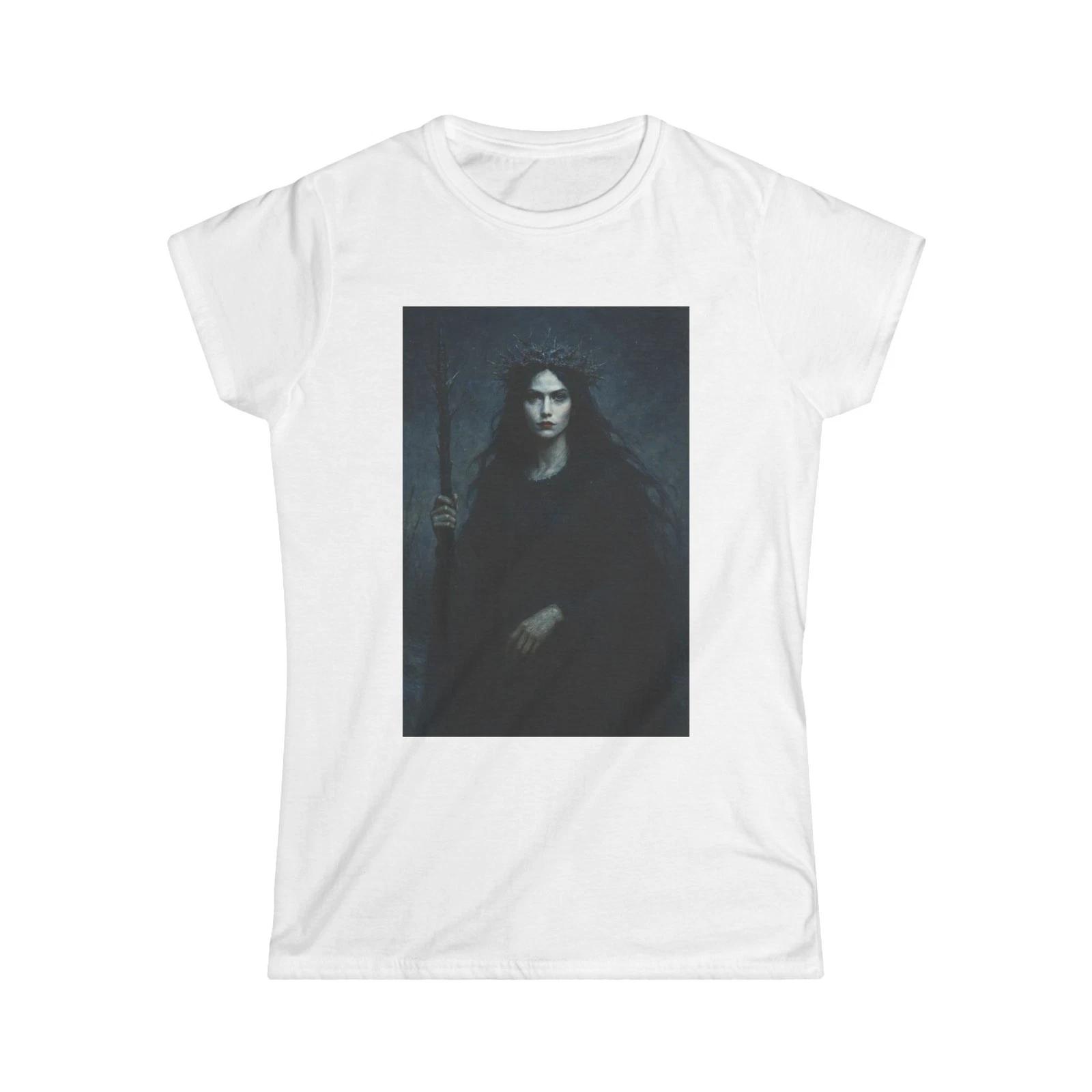 Goddess Portrait Tee | Witchy Art T-Shirt 4XL