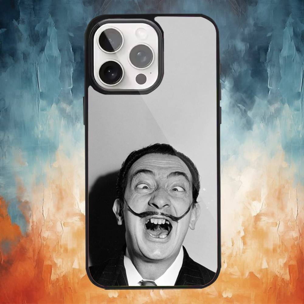 

Salvador Dali Art Phone Case For iPhone 17 16 15 14 13 12 Pro Max Plus for Magsafe Mirror Wireless Magnetic Cover iPhone17Pro