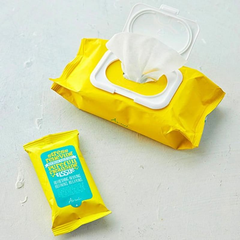 ARIUL Stress Relieving Pureful Cleansing Tissue 80 Sheets